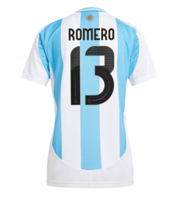 Argentina Cristian Romero #13 Hemmatröja Kvinnor Copa America 2024 Kortärmad